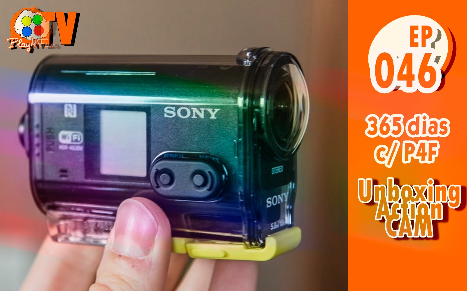 365 dias EP 46 – Unboxing Action Cam