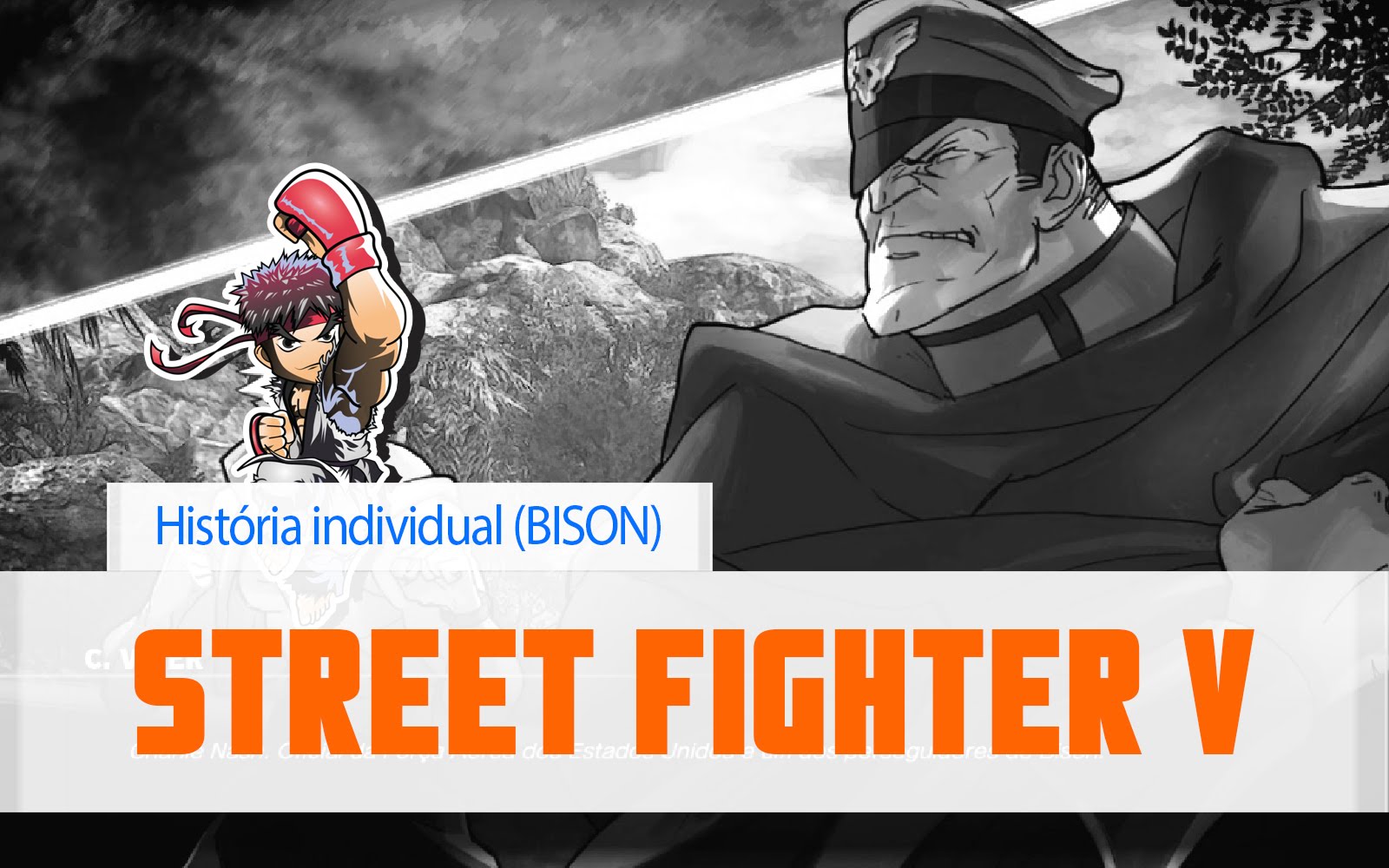 Street Fighter V – Bison (Modo história individual)