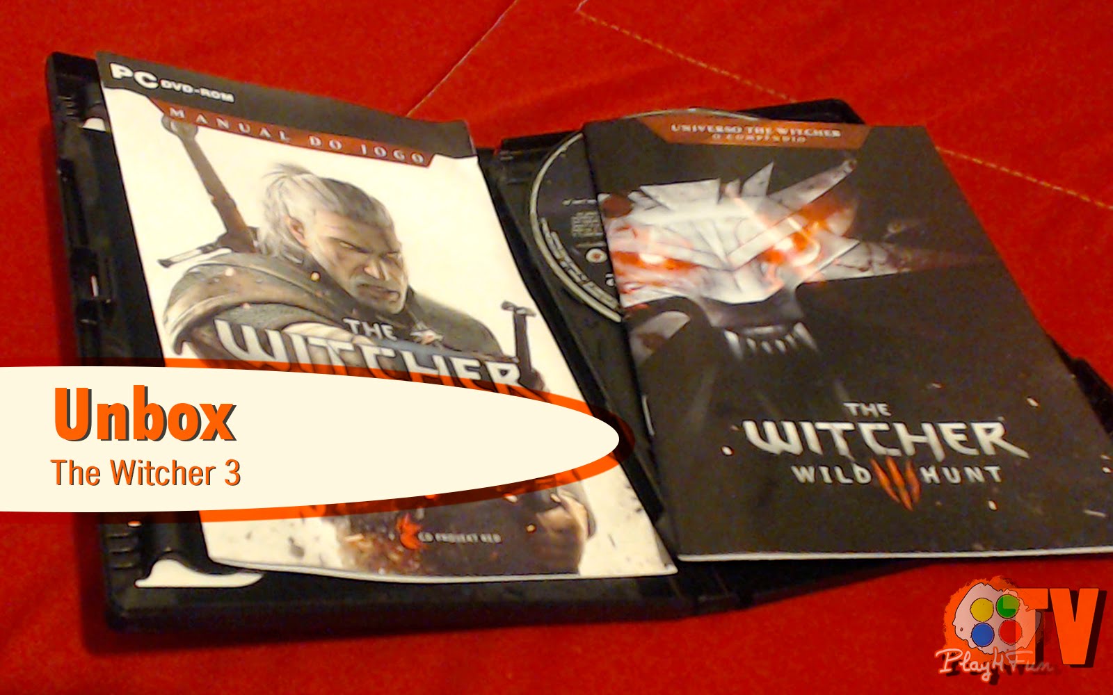 The Witcher 3 – Unboxing